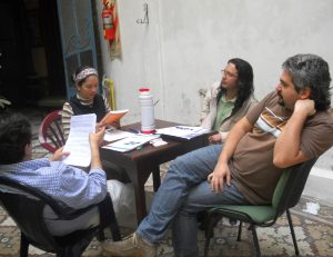 Trabajo en grupos en la reunión de FARCO en el marco de ALER 2020