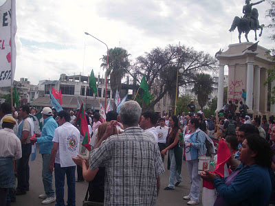 Marcha en Santiago del Estero - Foto: MOCASE Vía Campesina